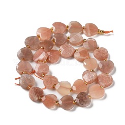 Natural Sunstone Beads Strands&nbsp;G-B044-B09-01