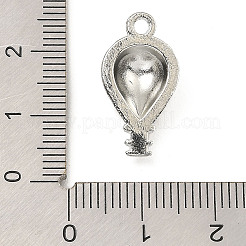 Tibetan Style Alloy Pendant Settings for Enamel&nbsp;FIND-E041-31P