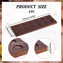 Bamboo 12 Tray Wine Glass Holder&nbsp;DIY-WH0430-912B