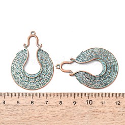 Tibetan Style Alloy Pendants&nbsp;FIND-B055-02K
