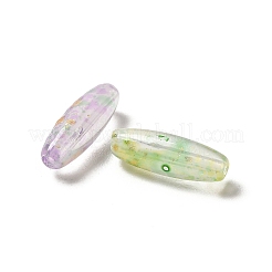 Painted Glass Beads&nbsp;GLAA-C037-01K