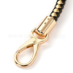 Puレザーバッグストラップ  合金の留め金付き  バッグ交換用アクセサリー  ミックスカラー  41.5x1cm&nbsp;FIND-G010-C12