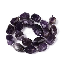 Natural Amethyst Beads Strands&nbsp;G-N362-07A-07