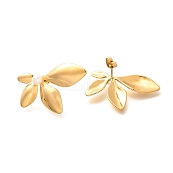 304 Stainless Steel Stud Earrings&nbsp;EJEW-U039-01G
