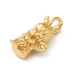 304 Stainless Steel Pendants&nbsp;STAS-Q252-13G