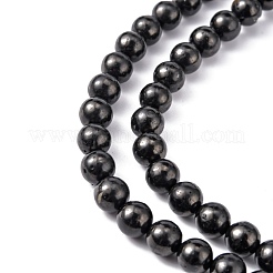 Natural Coal Quartz Beads Strands&nbsp;G-N141-6