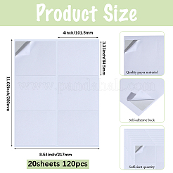 20 Sheets Label Printer Paper&nbsp;DIY-BBC0002-67