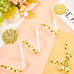 Polyester Bees Printed Grosgrain Ribbons&nbsp;LS-SRIB-WH20020-018C