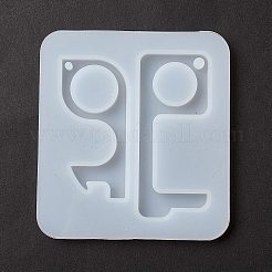 Key Shape DIY Pendant Silicone Molds&nbsp;LS-DIY-F114-10