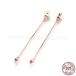 S925 Sterling Silver Ear Nuts&nbsp;STER-F046-05RG