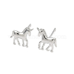 Brass Stud Earrings&nbsp;EJEW-F403-07P