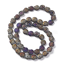 Electroplate Glass Beads Strands&nbsp;EGLA-F164-FR04