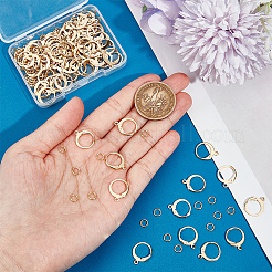 80Pcs 304 Stainless Steel Leverback Earring Findings&nbsp;STAS-SP0001-16