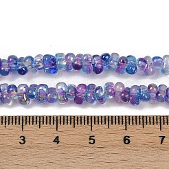 Electroplate Glass Beads Strands&nbsp;LAMP-S070-12A