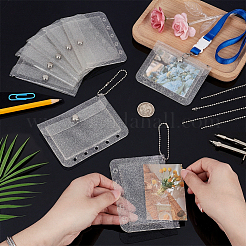Rectangle Plastic ID Pouch&nbsp;HJEW-WH0036-168B