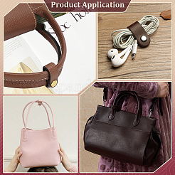 7Pcs 7 Colors PU Leather Purse Shortener Adjustable Buckles&nbsp;FIND-PH0038-13B