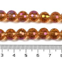 Transparent Electroplate Glass Beads Strands&nbsp;EGLA-N002-31-H