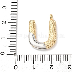 304ステンレスペンダント  文字  イオンプレーティング（ip）  U字  22x16x4mm  穴：2.5mm&nbsp;STAS-Z170-01GP-U