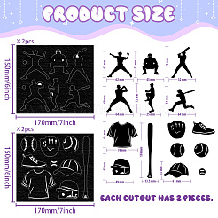 Silhouette Paper&nbsp;AJEW-WH0529-011