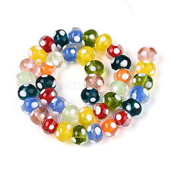 Handmade Lampwork Beads Strands&nbsp;LAMP-N036-11A-01