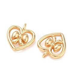 Valentine's Day Brass Pendants&nbsp;KK-K351-76G