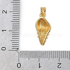 Brass Enamel Pendants&nbsp;LS-KK-P332-01B-G