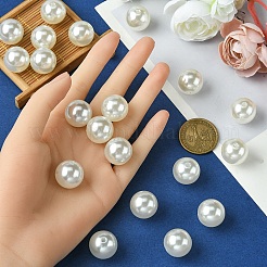 ABS Plastic Imitation Pearl Beads&nbsp;MACR-YW0002-18mm-82