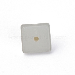 プラスチックリベット  鉄のパーツと  DIYレザークラフト用  ピラミッド  プラチナ  8x5x5.5mm&nbsp;FIND-WH0072-65B