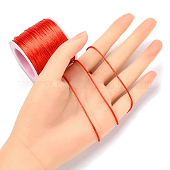 30M Nylon Satin Rattail Cords&nbsp;NWIR-YW0001-04-04