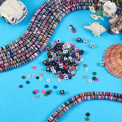 10 Strands Handmade Polymer Clay Beads Strands&nbsp;CLAY-SZ0001-62B