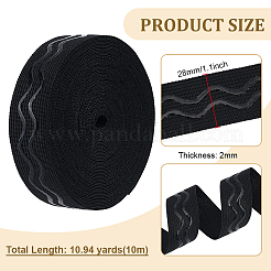 Polycotton Non Slip Knitted Cord&nbsp;SRIB-WH0011-254