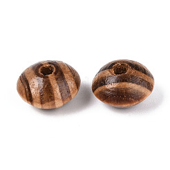 Pine Wood Beads&nbsp;WOOD-N018-01C