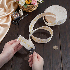 Polycotton Jacquard Arrow Ribbon&nbsp;OCOR-WH0078-170D