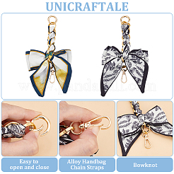 2Pcs 2 Colors Alloy Handbag Chain Straps&nbsp;FIND-UN0016-44