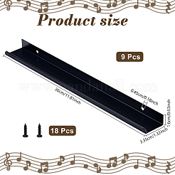 9Pcs Aluminum Alloy Hidden Cabinet Handles&nbsp;FIND-DL0001-13