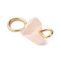 Electroplate Glass Triangle Links Connector Charms&nbsp;PALLOY-JF04412