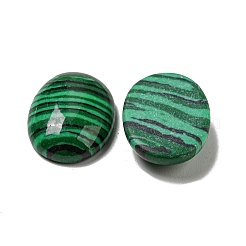 合成マラカイトカボション  オーバル  18x13x5mm&nbsp;G-G075-05