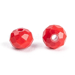 Opaque Solid Color Glass Beads&nbsp;EGLA-X0006-01D-6mm