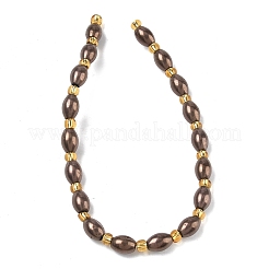 Electroplated Natural Druzy Geode Crystal Beads Strands&nbsp;G-G459-03B