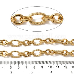 Ion Plating(IP) 304 Stainless Steel Oval Link Chains&nbsp;CHS-Q006-15G