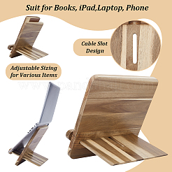 1 Set Wooden Slant Back Cookbook Holder&nbsp;ODIS-PB0001-01