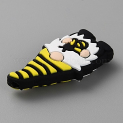 Gnome Food Grade Eco-Friendly Silicone Focal Beads&nbsp;SIL-WH0012-042E