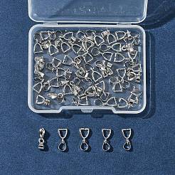 50Pcs Brass Ice Pick Pinch Bails&nbsp;IFIN-FS0001-47B