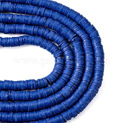 Handmade Polymer Clay Beads Strands&nbsp;CLAY-R089-6mm-Q053