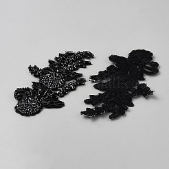 Polyester with Glass Rhinestone Sewing Decorate&nbsp;DIY-WH20032-138B
