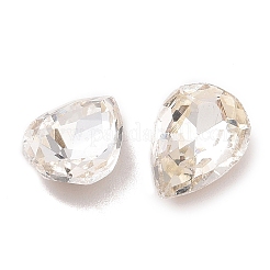 Glass Rhinestone Cabochons&nbsp;GGLA-P002-08A-01