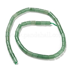 天然石グリーンアベンチュリンビーズ連売り  コラム  7.5~8x6mm  穴：1.2mm  約48~50個/連  15.16''~15.31''（38.5~38.9センチメートル）&nbsp;G-Q1008-A18