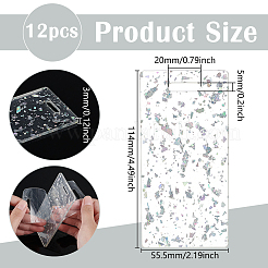 Transparent Acrylic Badge&nbsp;AJEW-WH0554-47B-01