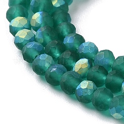 Imitation Jade Glass Beads Strands&nbsp;EGLA-YW0003-19A-15