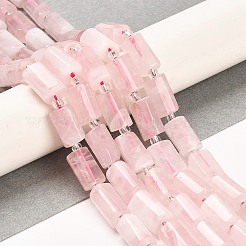 Natural Madagascar Rose Quartz Beads Strands&nbsp;G-G068-A23-01